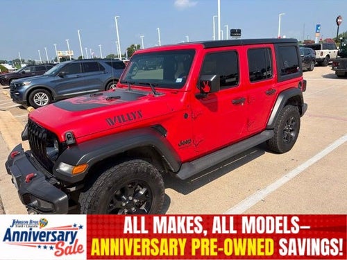 2022 Jeep Wrangler Unlimited Willys