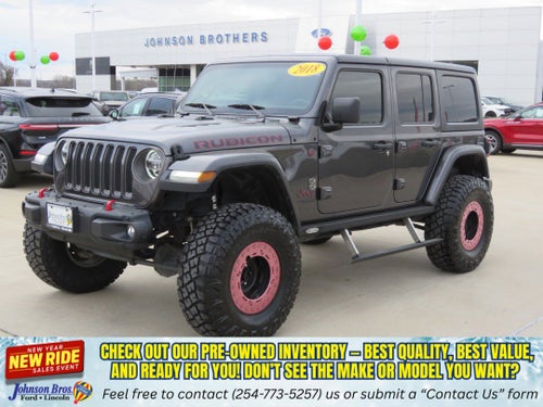 2018 Jeep Wrangler Unlimited Rubicon