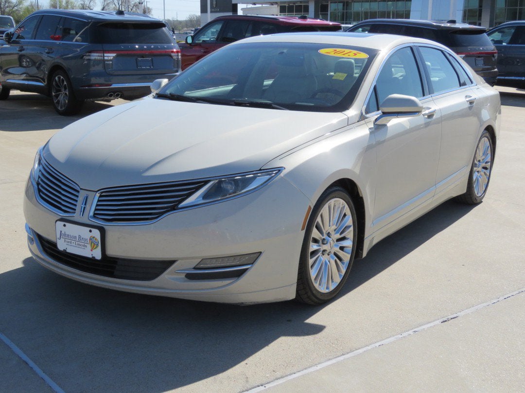 Used 2015 Lincoln MKZ Base with VIN 3LN6L2GK2FR608868 for sale in Temple, TX