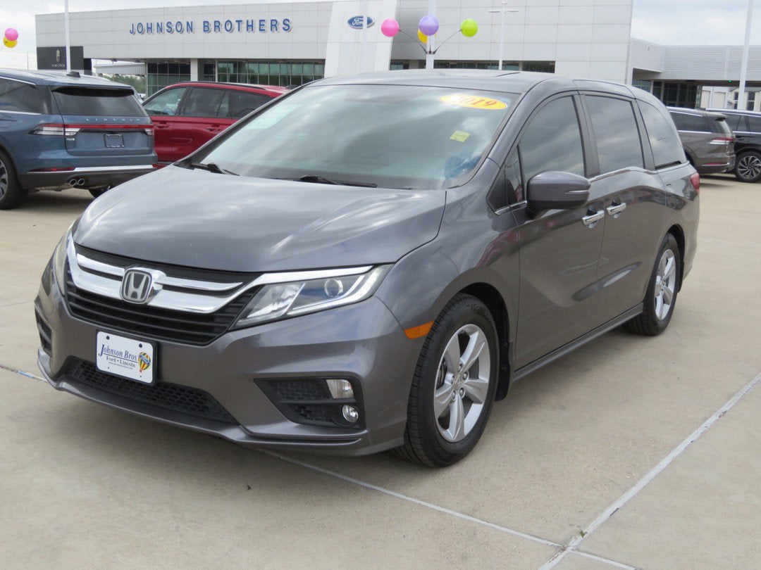 Used 2019 Honda Odyssey EX-L with VIN 5FNRL6H70KB059637 for sale in Temple, TX