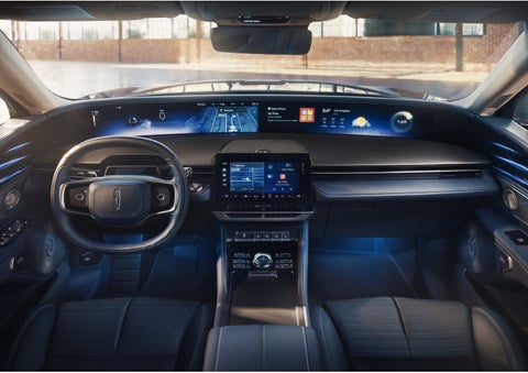 The panoramic display is shown in a 2026 Lincoln Nautilus® SUV. | Johnson Brothers Lincoln in Temple TX