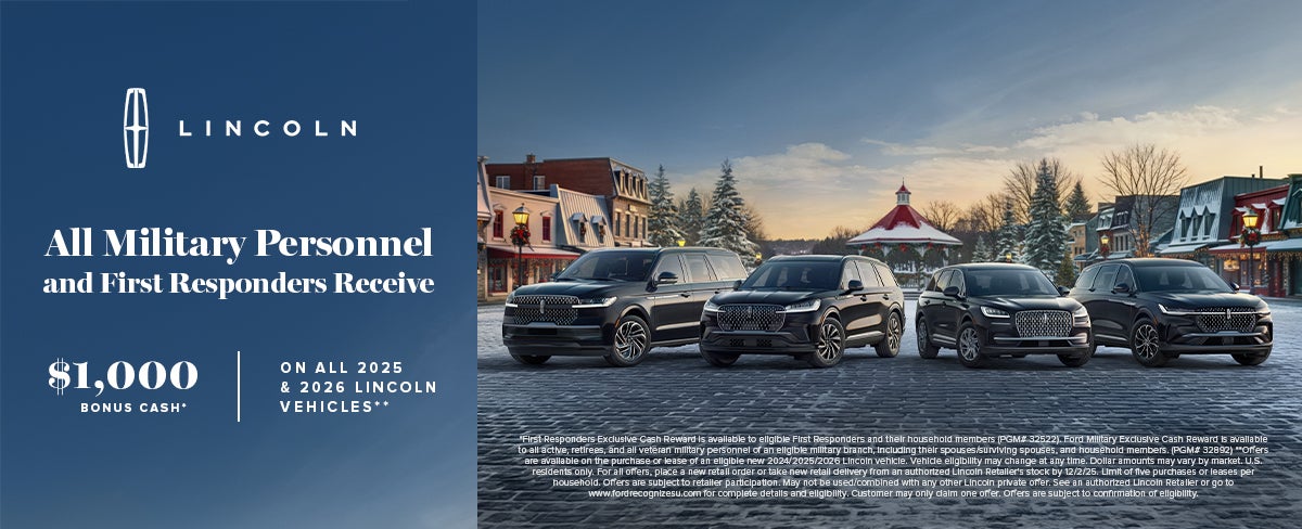 FALL SALES EVENT ON 2025 LINCOLN 
